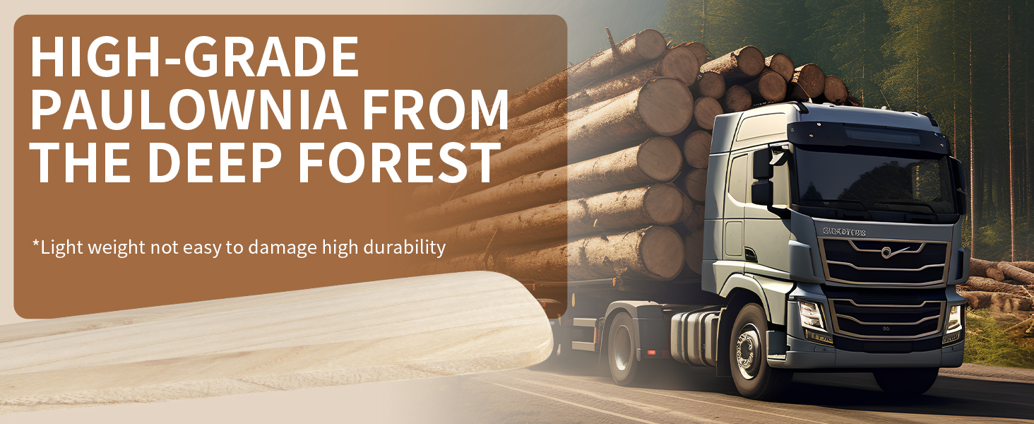 Madera maciza natural.