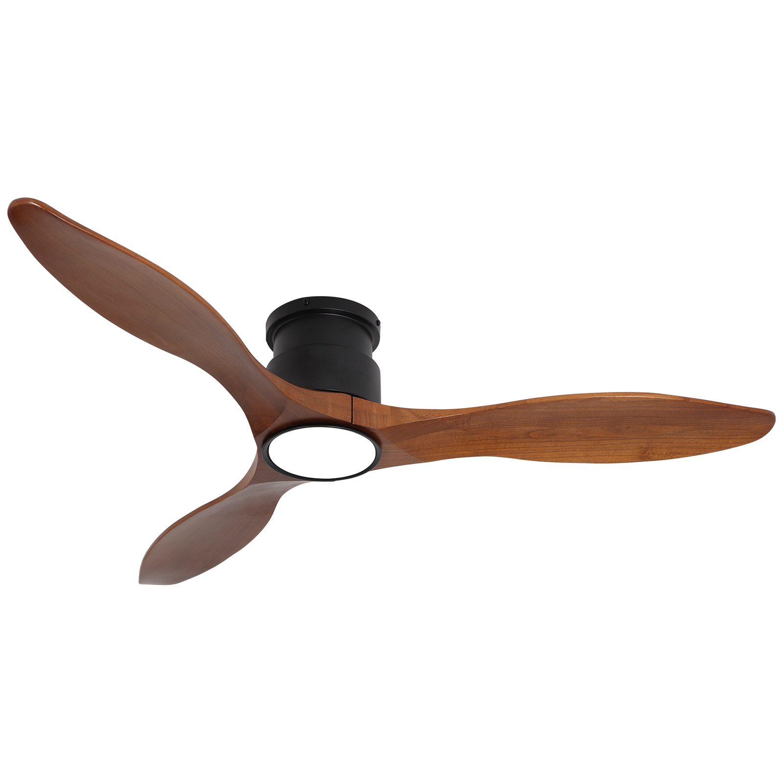 Luz de ventilador de techo empotrada con control remoto